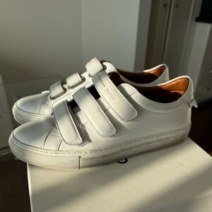 Givenchy White Leather Sneakers